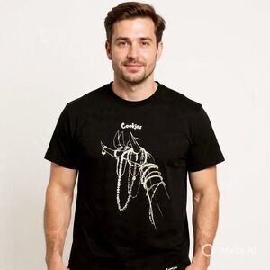 Cookies Batman Collab Graphic Tee Black Size M